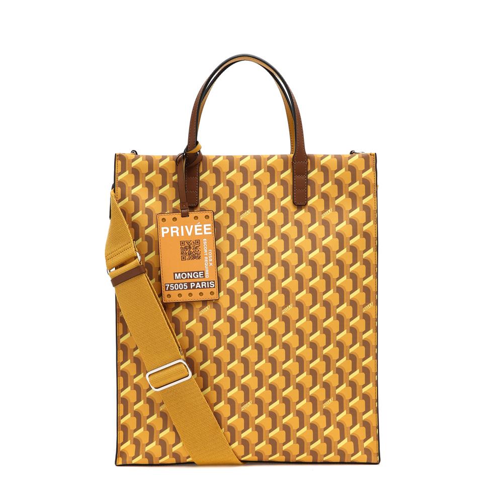 CABAS MONOGRAM TOTE YELLOW_GRANDE
