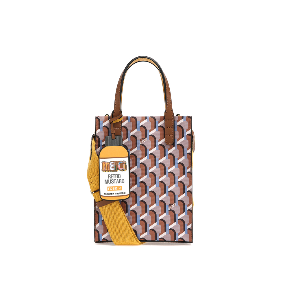 CABAS MONOGRAM TOTE CAMEL_S