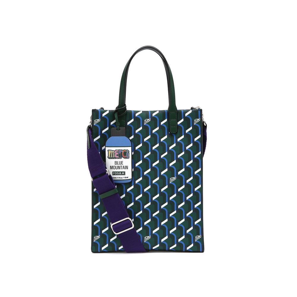 CABAS MONOGRAM TOTE BLUE MOUNTAIN_M