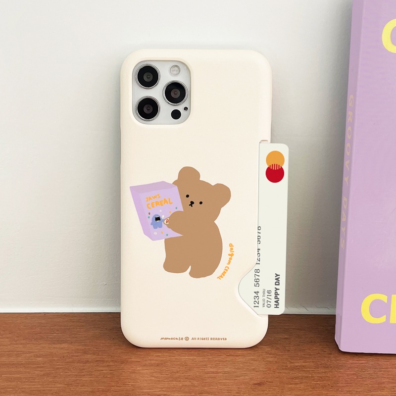 Momo Case – 458 SWEET CEREAL CARD STORAGE CASE♡韓國文創