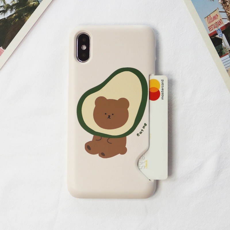 Momo Case – 211 EAT ME BEAR CARD STORAGE CASE♡韓國文創