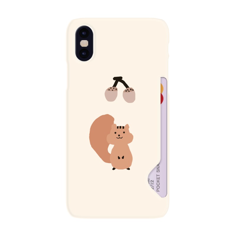 Momo Case – 198 SQUIRREL CARD STORAGE CASE♡韓國文創