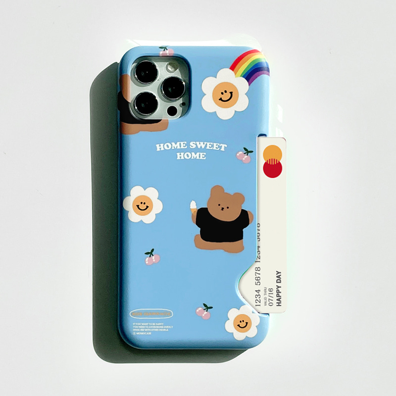 Momo Case – 490 ICE SMILE CARD STORAGE CASE♡韓國文創