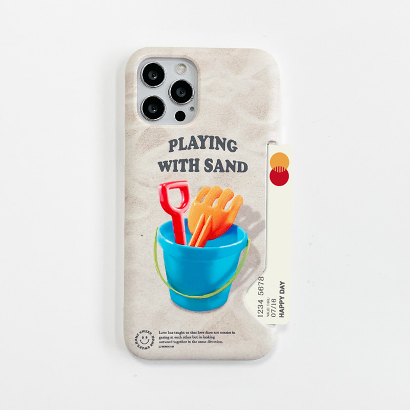 Momo Case – 483 SAND BASKET CARD STORAGE CASE♡韓國文創