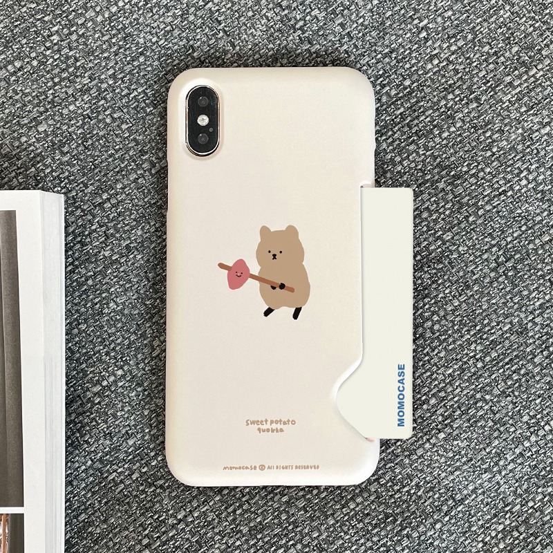 Momo Case – 407 Sweet Potato Quokka CARD STORAGE CASE♡韓國文創