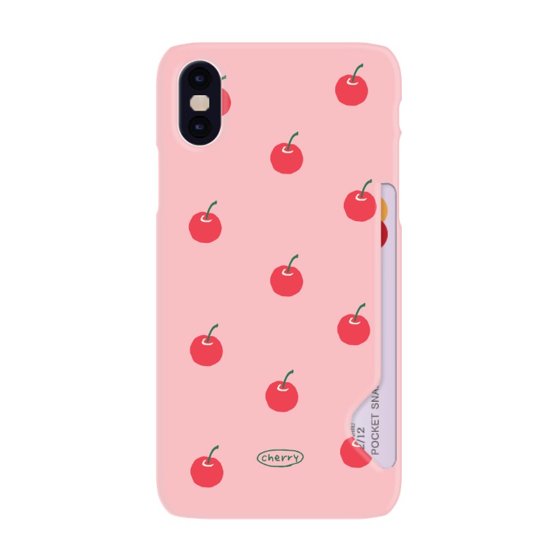 Momo Case – 234 LOVE CHERRY CARD STORAGE CASE♡韓國文創