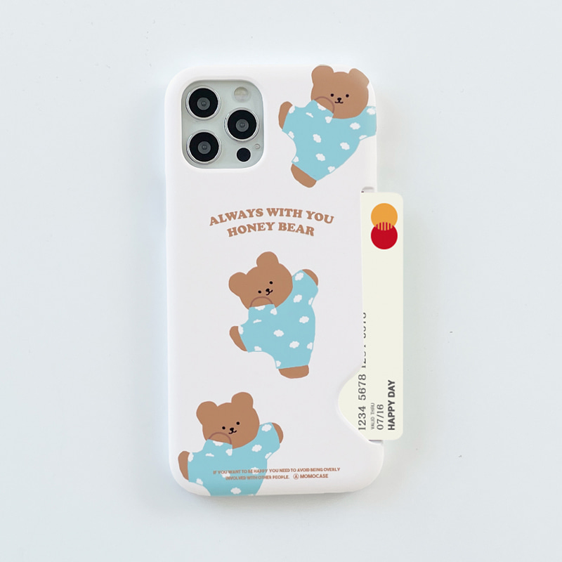 Momo Case – 488 CLOUD PAJAMAS CARD STORAGE CASE♡韓國文創