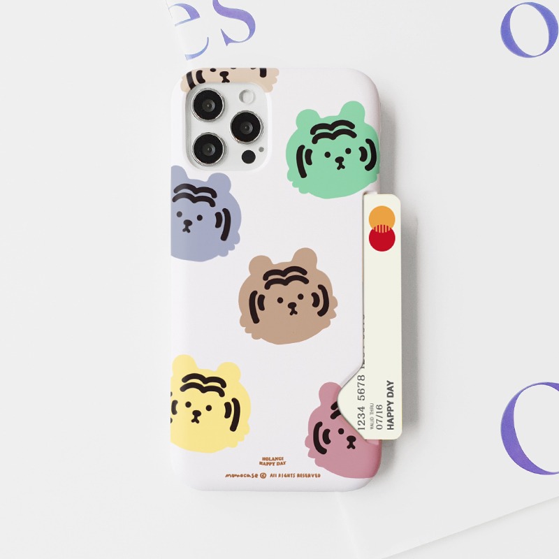 Momo Case – 464 TIGER POP CARD STORAGE CASE♡韓國文創