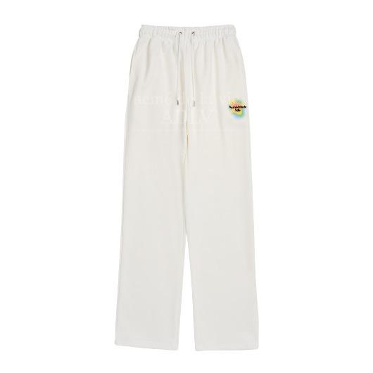 ADLV-[아크메드라비] RAINBOW GRADATION ARTWORK SWEAT PANTS CREAM