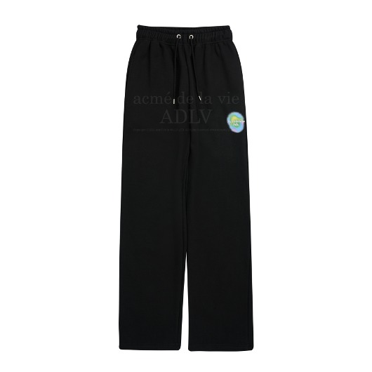 ADLV-[아크메드라비] RAINBOW GRADATION ARTWORK SWEAT PANTS BLACK