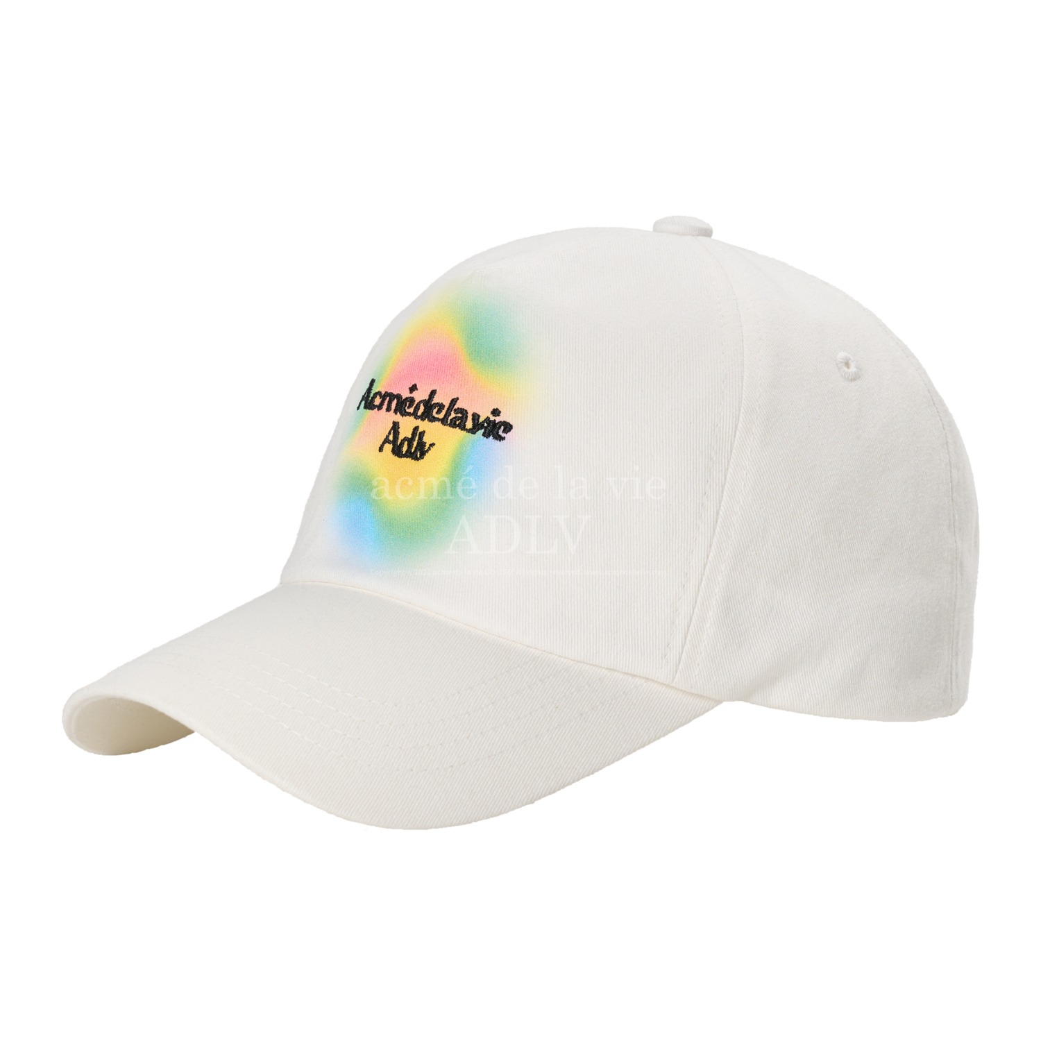 ADLV-[아크메드라비] RAINBOW GRADATION BALL CAP CREAM