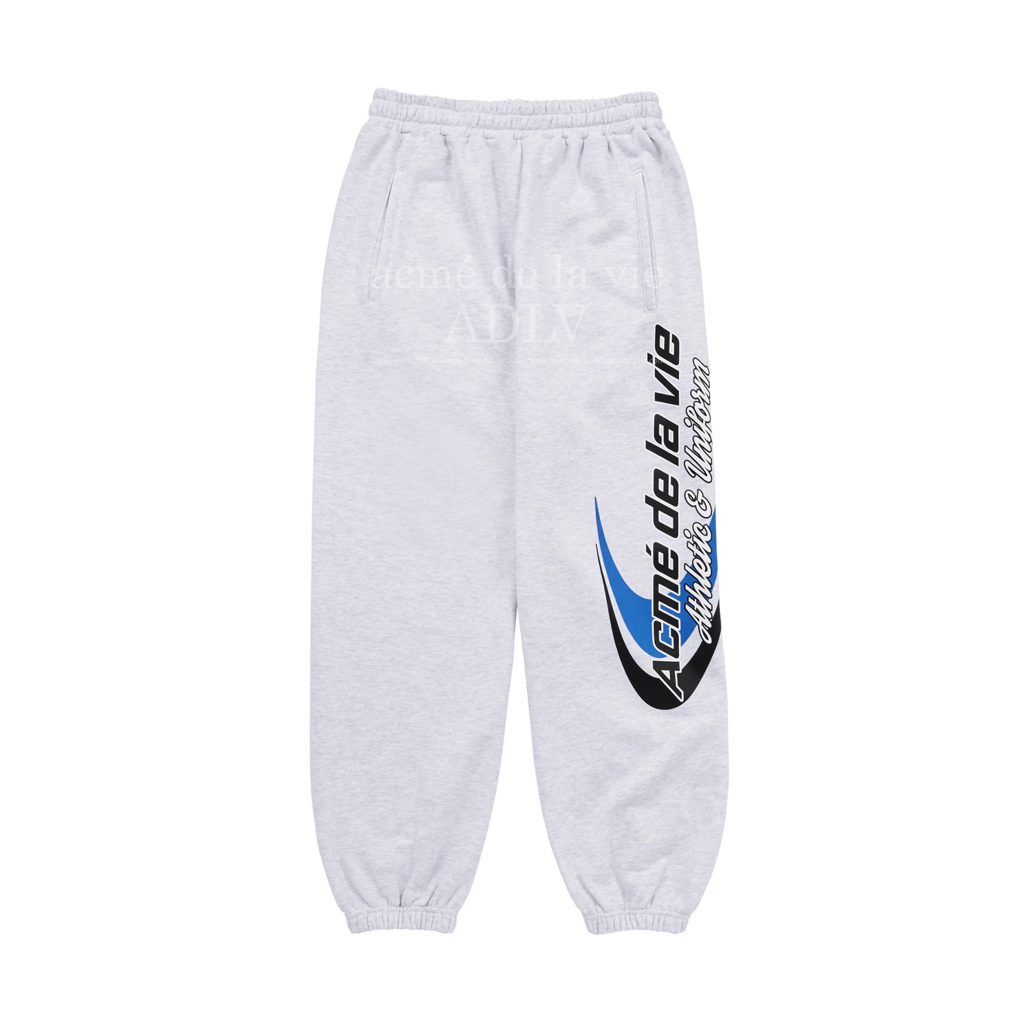 ADLV-[아크메드라비] RACING LOGO TRAINING PANTS MELANGE