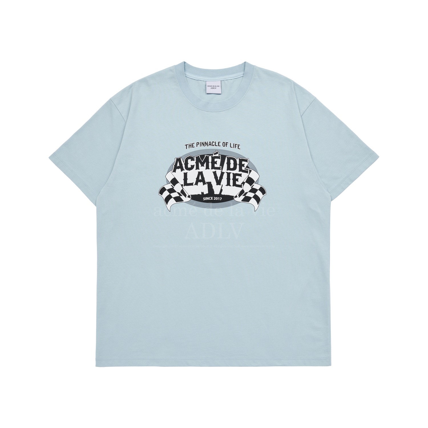 ADLV-[아크메드라비] RACING FLAG SHORT SLEEVE T-SHIRT MINT