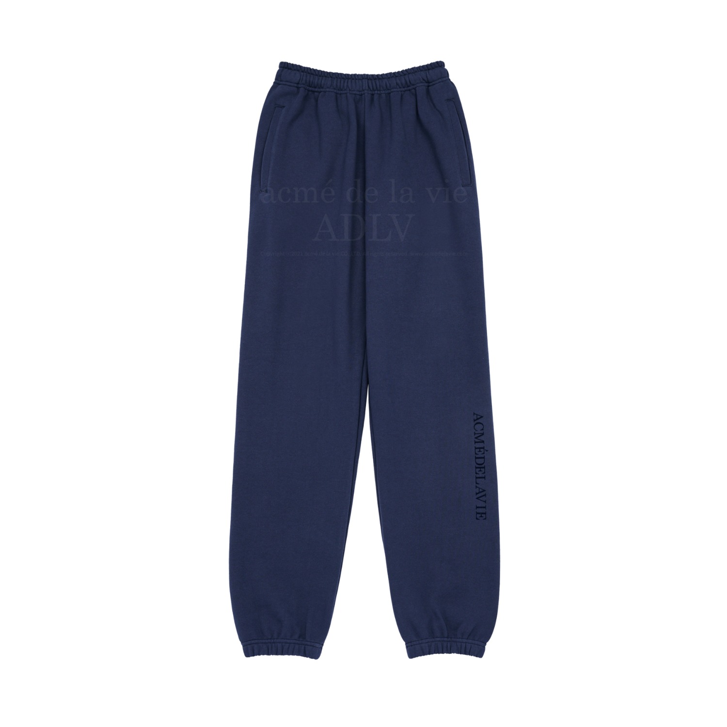 ADLV-[아크메드라비] ESSENTIAL LOGO SEASON2 TRAINING PANTS NAVY