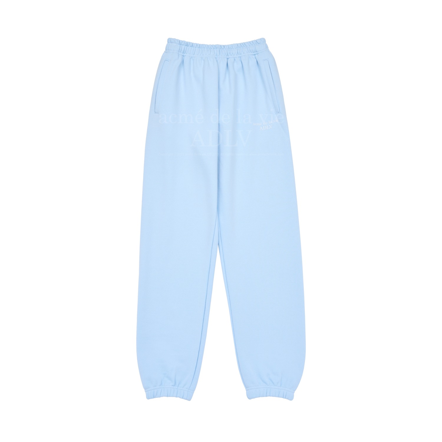 ADLV-[아크메드라비] BASIC LOGO SEASON2 TRAINING PANTS SKY BLUE(12월8일 입고예정)