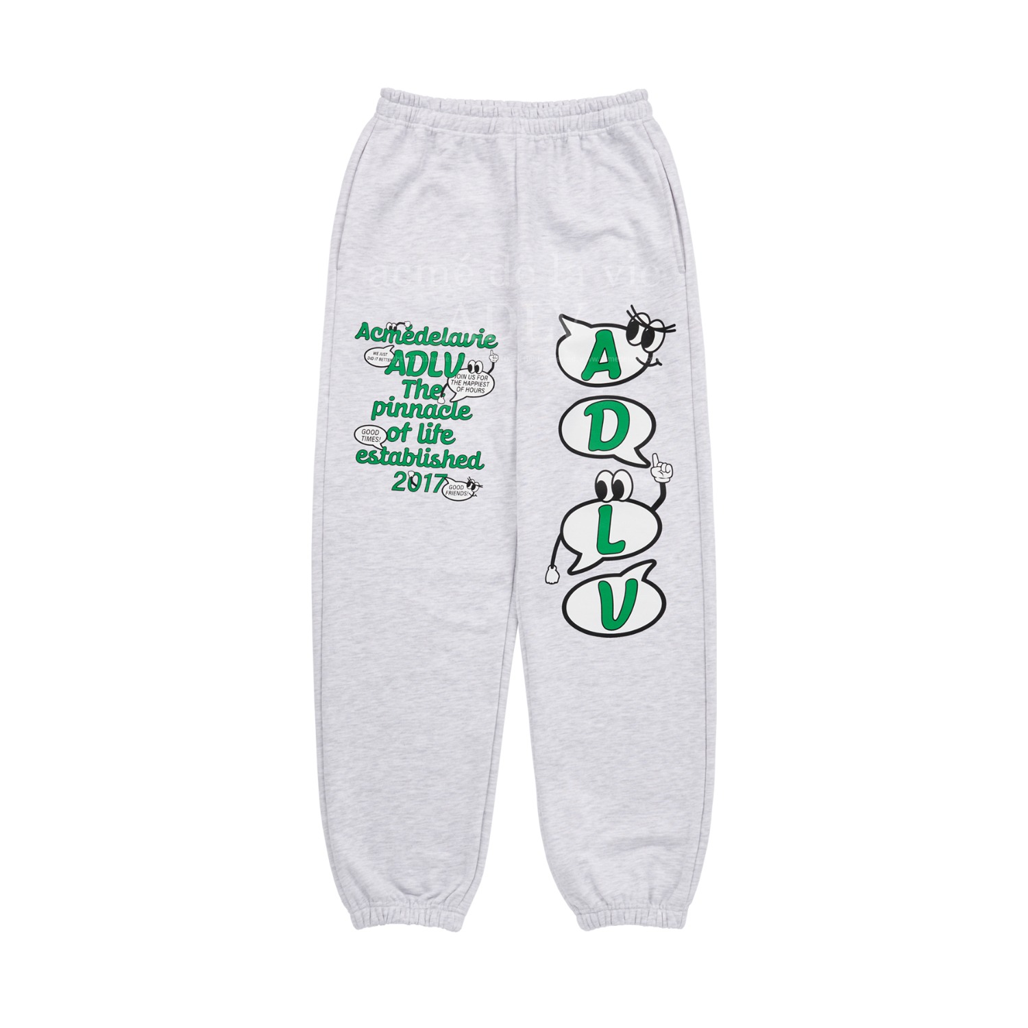 ADLV-[아크메드라비] GOOD FRIENDS TRAINING PANTS MELANGE(12월16일 입고예정)