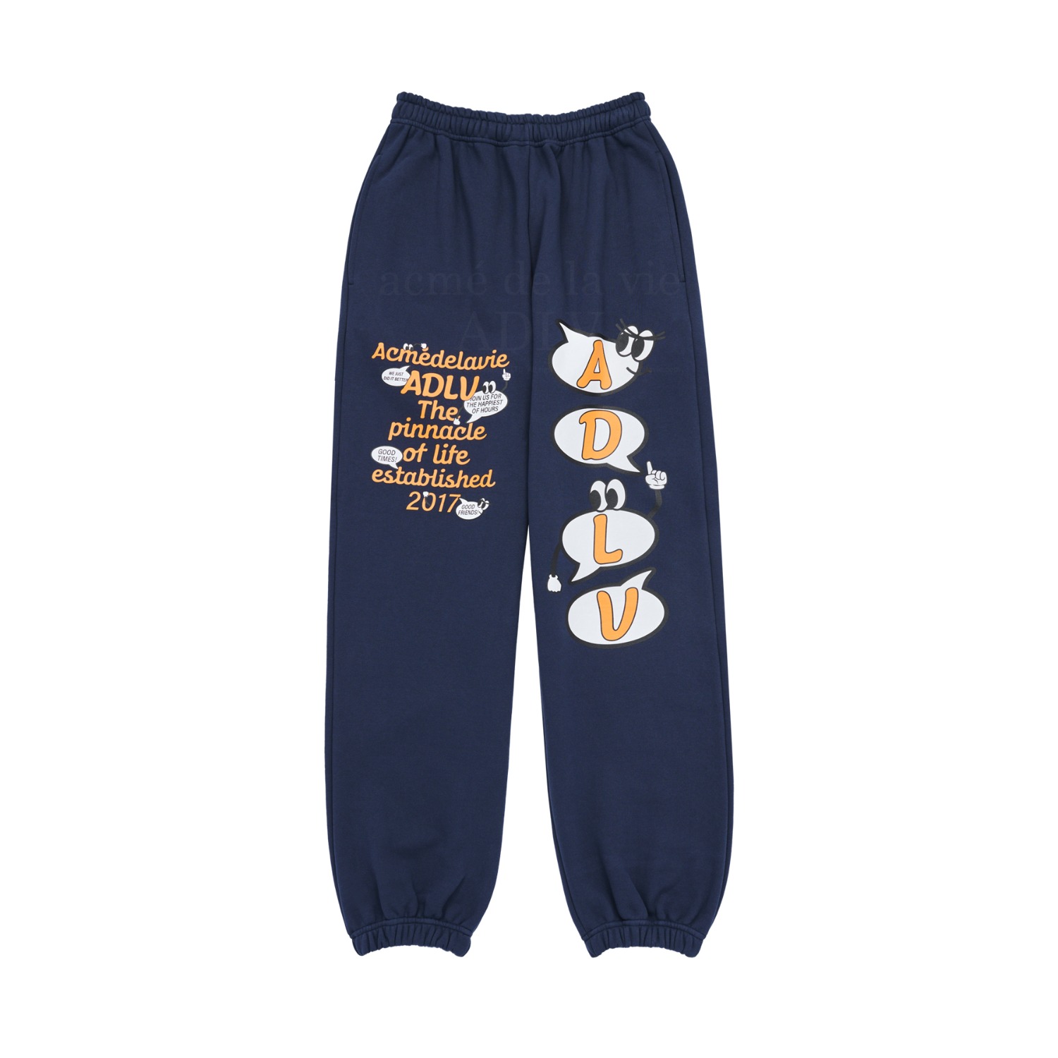 ADLV-[아크메드라비] GOOD FRIENDS TRAINING PANTS NAVY(12월16일 입고예정)