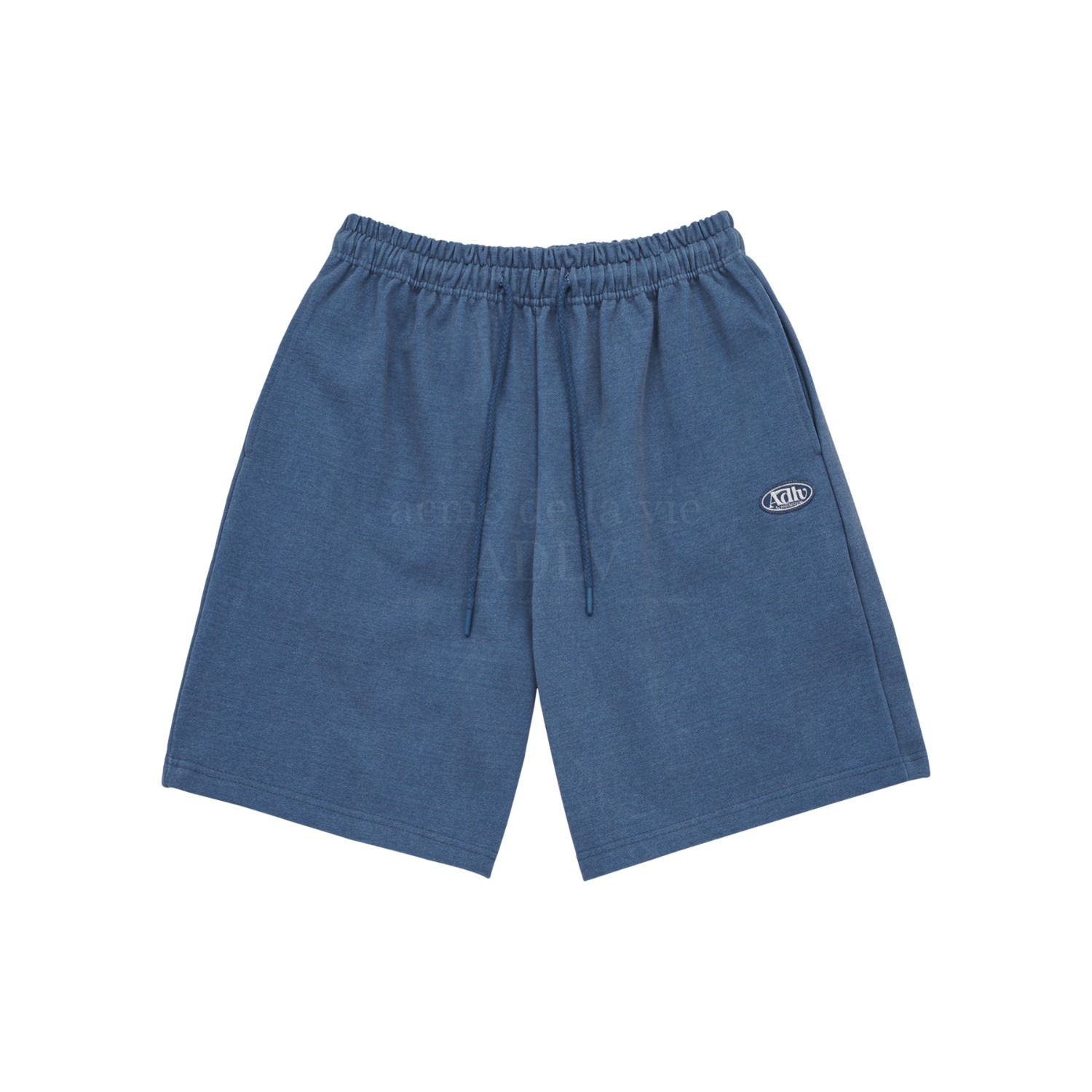 ADLV-[아크메드라비] ADLV CIRCLE WAPPEN TRAINING SHORT PANTS (M) NAVY