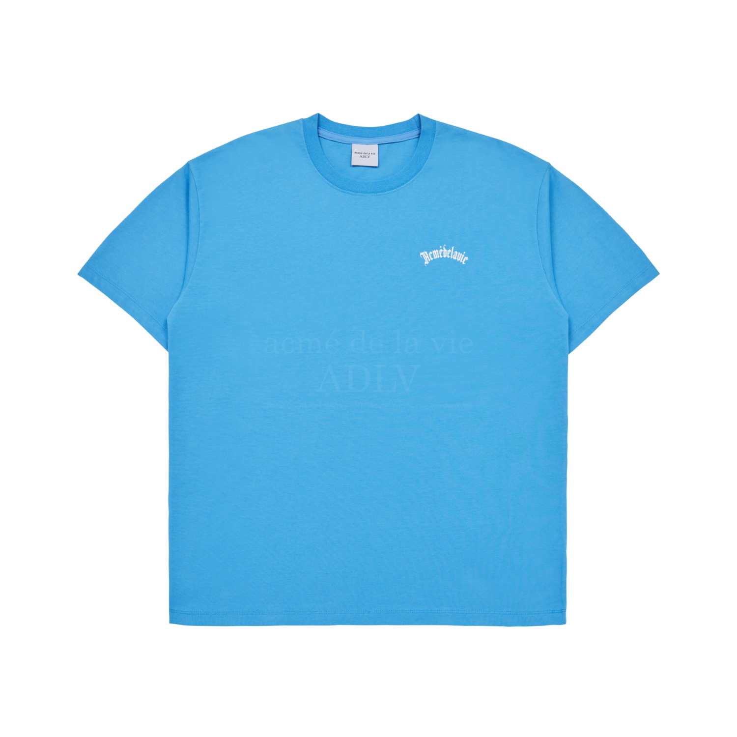 ADLV-[아크메드라비] GOLD CHAIN BEAR DOLL SHORT SLEEVE T-SHIRT BLUE