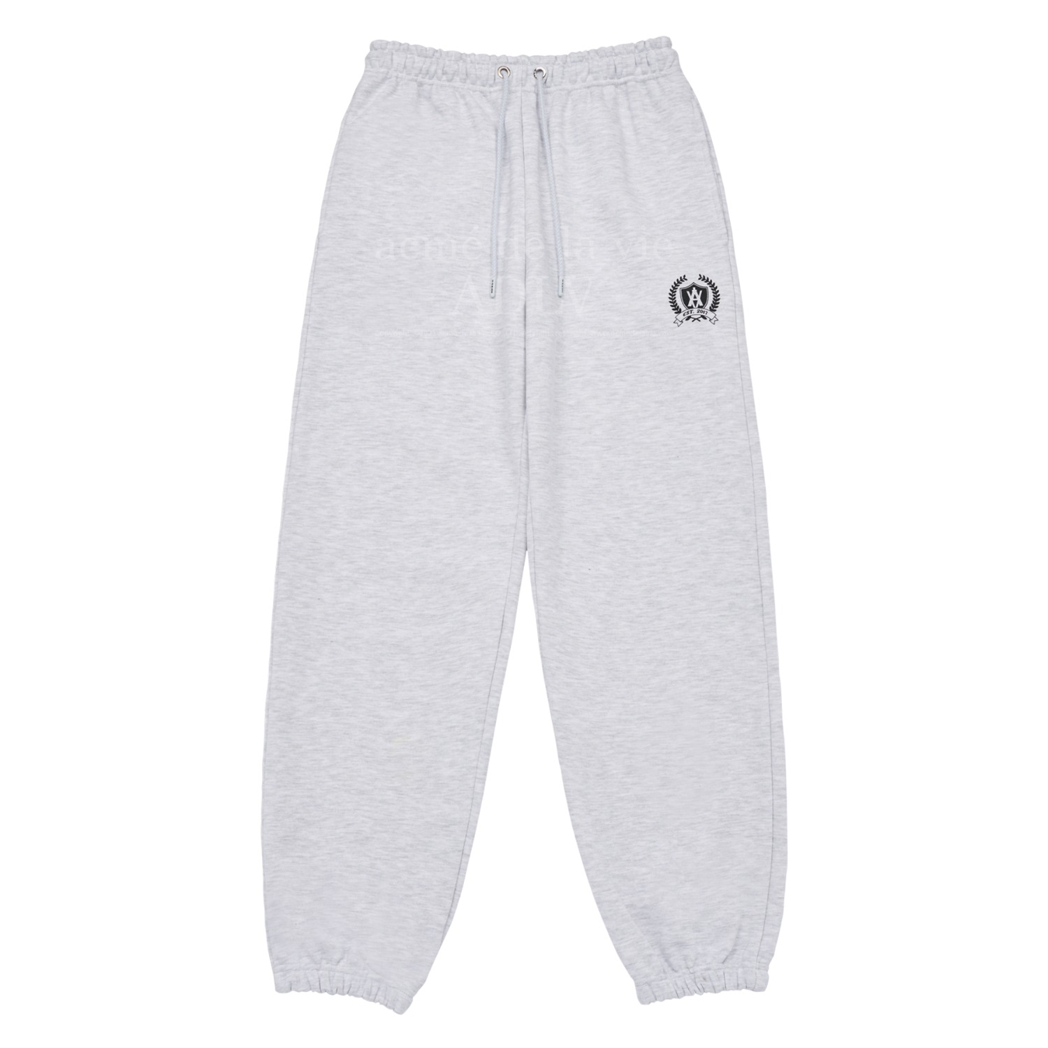 ADLV-[아크메드라비] A LOGO SYMBOL PRINTING TRAINING PANTS MELANGE