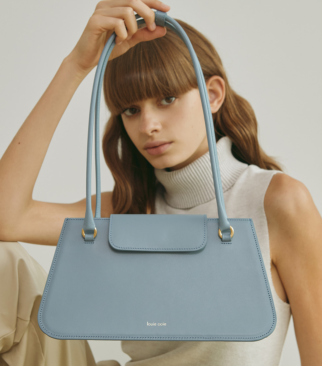 韓國louie ooie - pattie bag (french blue)