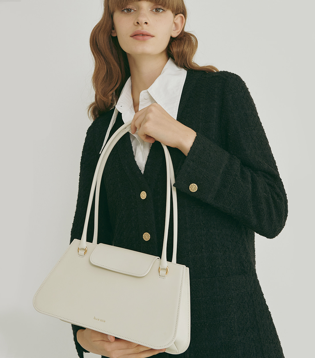 Yoona同款|韓國louie ooie - pattie bag (cream)