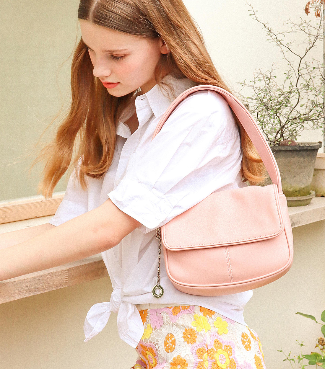 韓國louie ooie - etta bag (pinkl)