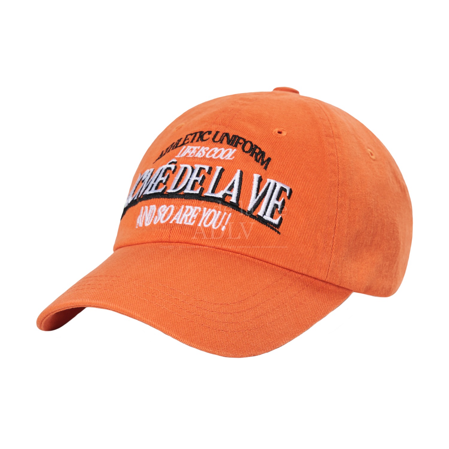 ADLV-[아크메드라비] FISHING LOGO BALL CAP ORANGE