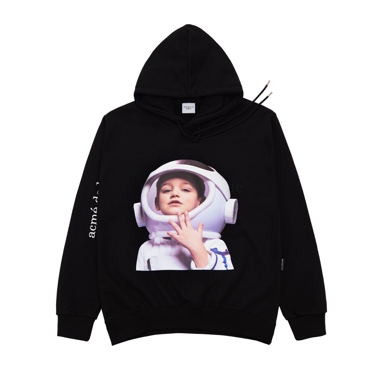 ADLV-[아크메드라비] ADLV BABY FACE HOODIE BLACK ASTRONAUT