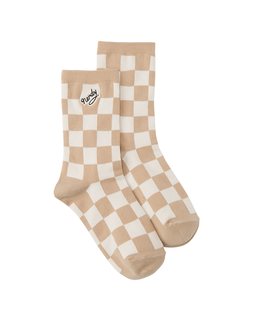 韓國 NERDY - Checkerboard Socks (4color)