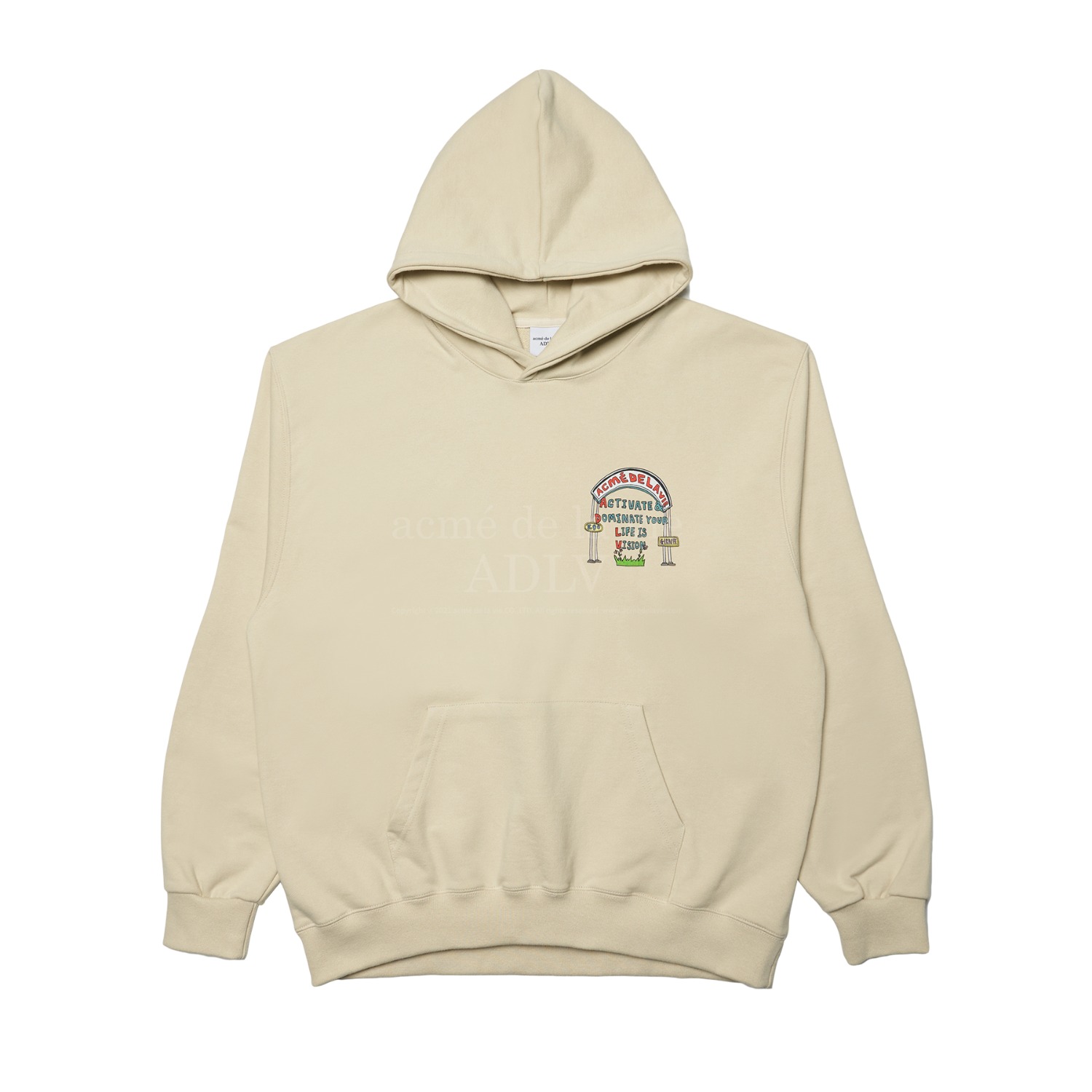 ADLV-[해외전용 상품] GIRAFFE HOODIE BEIGE