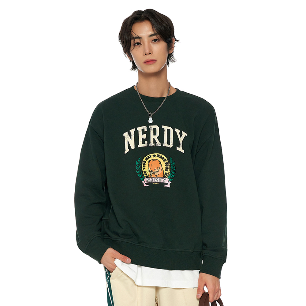 韓國 NERDY - Coin Player Sweatshirt (3color)
