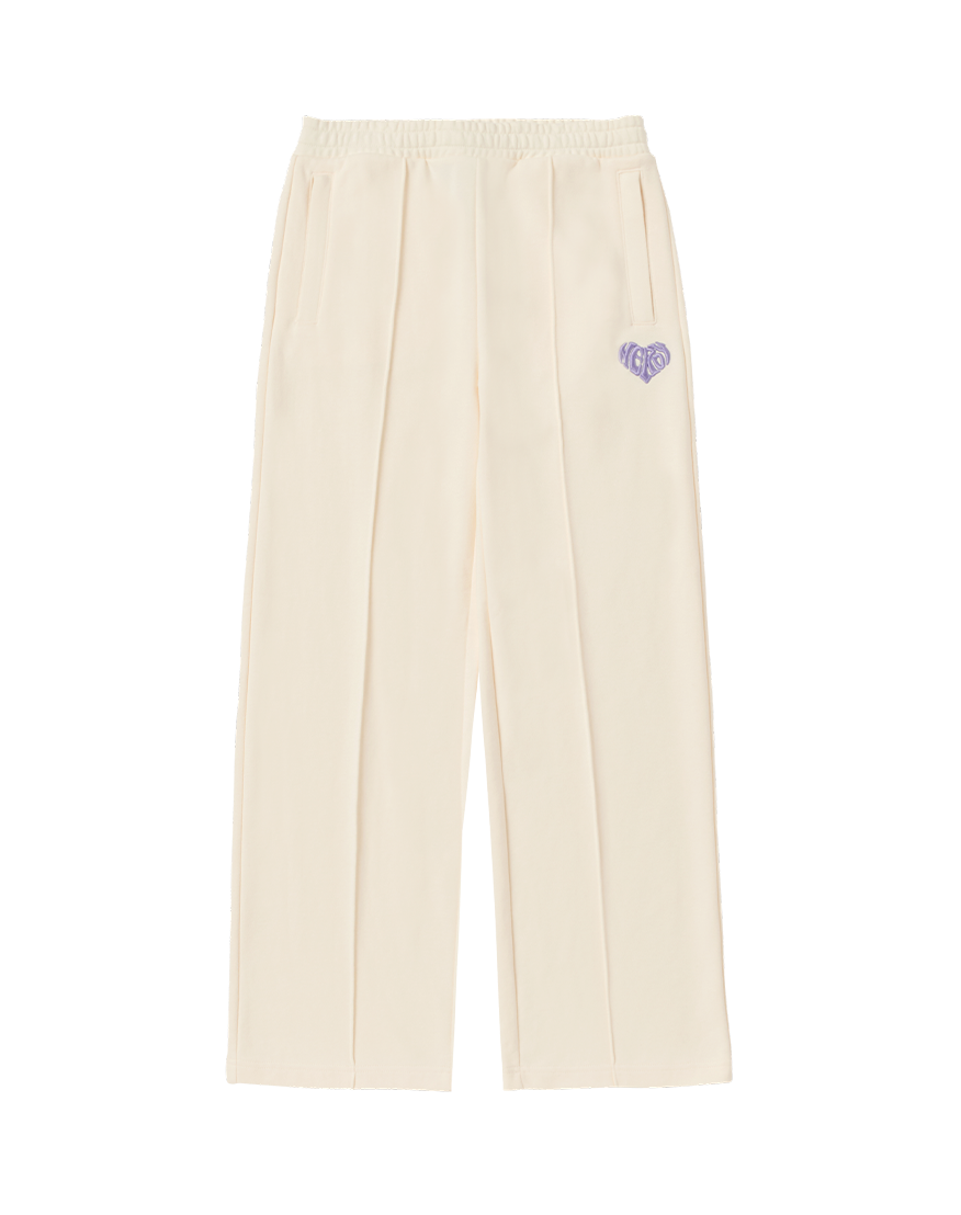 韓國 NERDY - Women Souffle Wide Sweatpants Cream