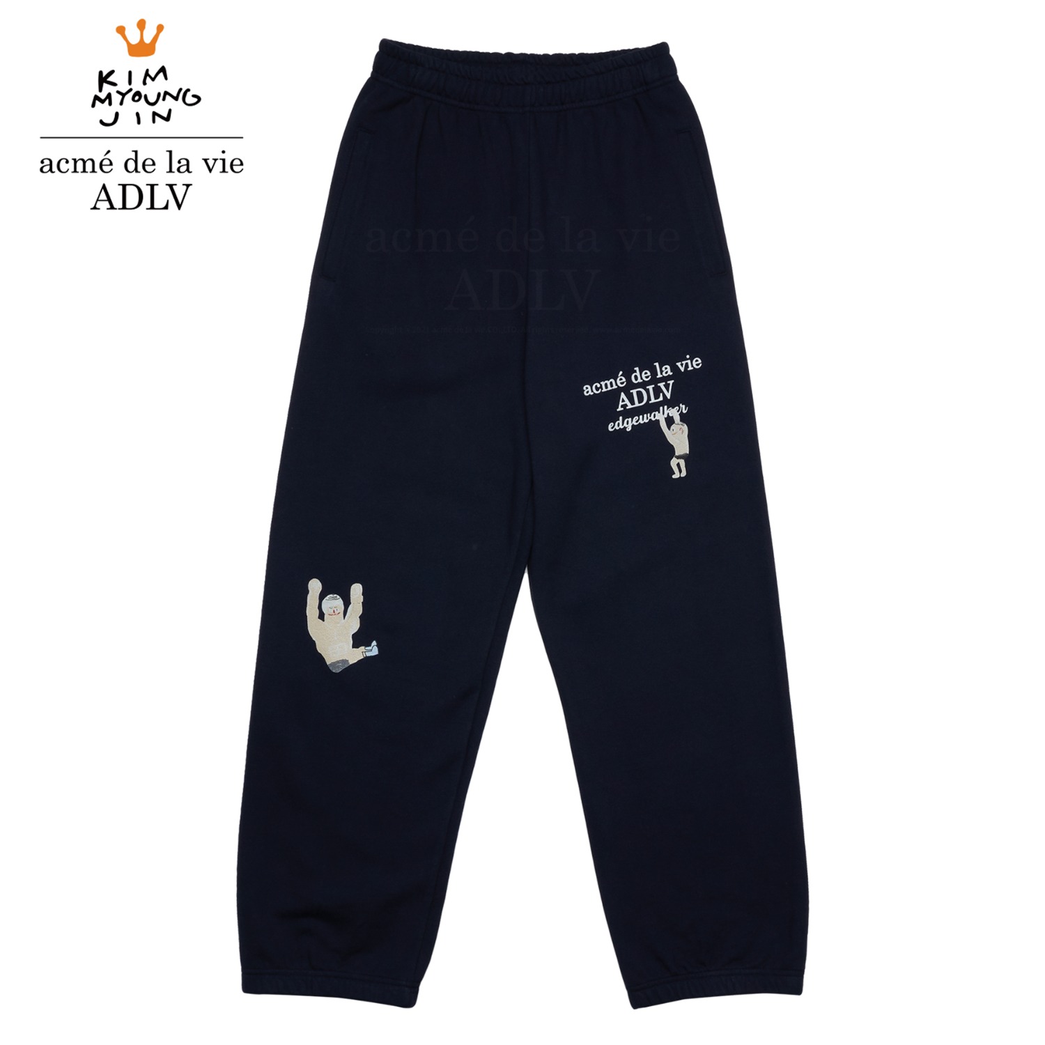 ADLV-Edgewalker x acme de la vie LONG PANTS NAVY
