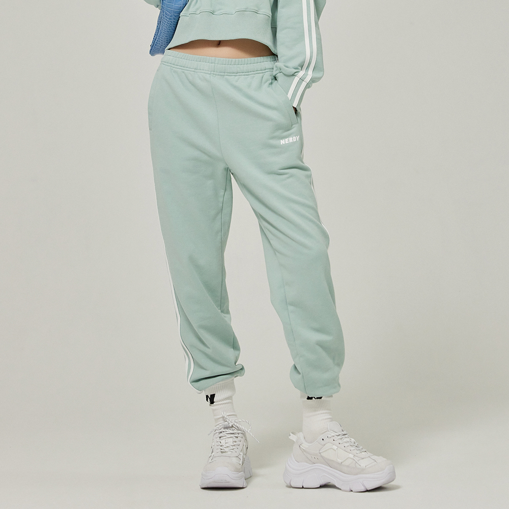 韓國 NERDY - Women NY Jogger Pants Mint