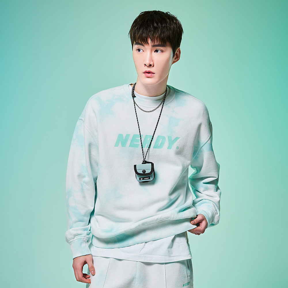 韓國 NERDY - Tie-dying Sweatshirt (3color)