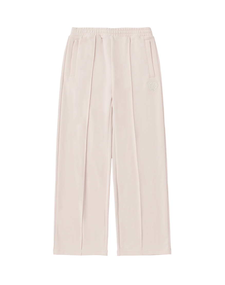 韓國 NERDY - Women Souffle Wide Sweatpants Pink