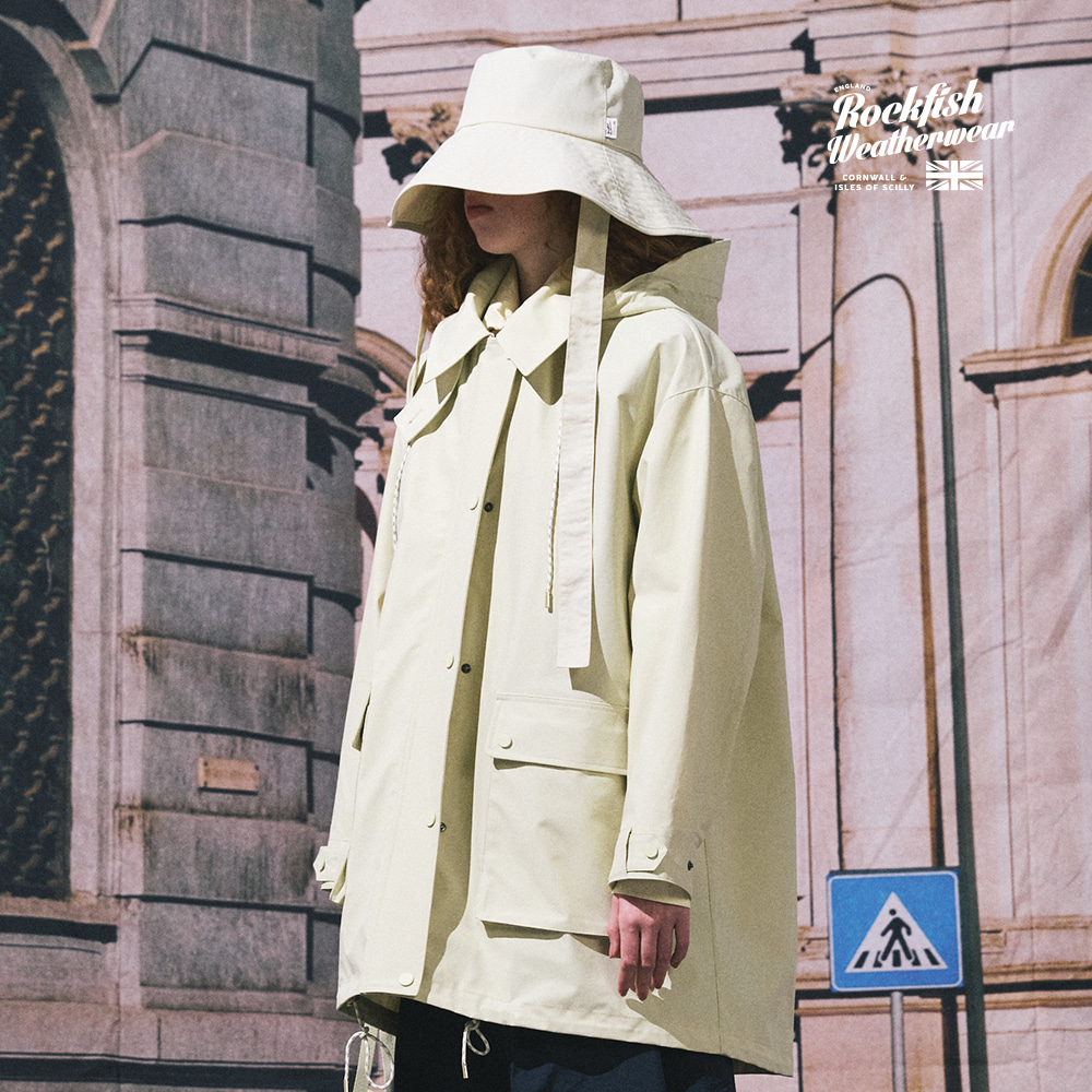 韓國Rockfish Weatherwear - 3-LAYER SHELL WEATHER COAT - LEMON