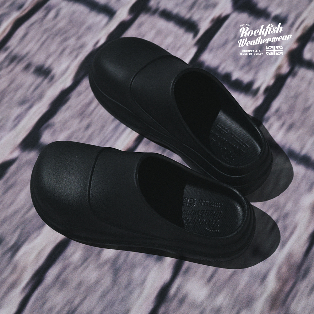 韓國Rockfish Weatherwear - HAYDEN CLOG - BLACK