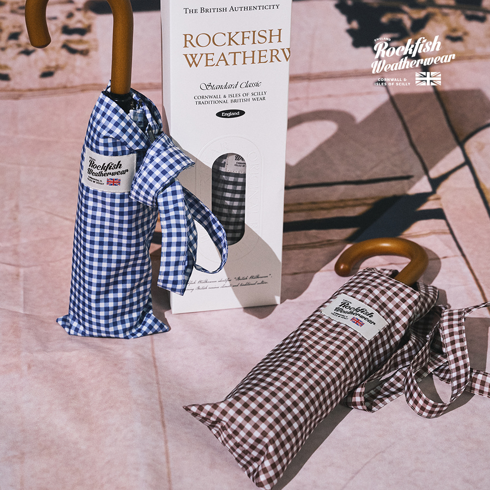 韓國Rockfish Weatherwear - CLASSIC UMBRELLA SHORT (GINGHAM CHECK) (3 color)