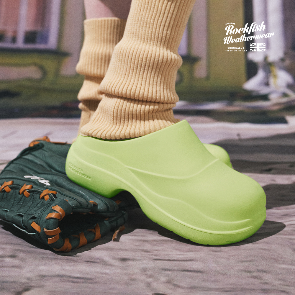 韓國Rockfish Weatherwear - HAYDEN CLOG - LIME