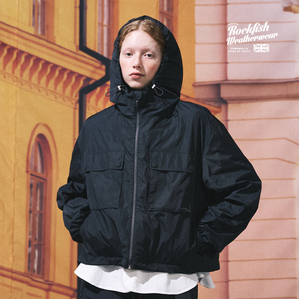 韓國Rockfish Weatherwear - LIGHTWEIGHT CITY WIND JACKET - CHARCOAL