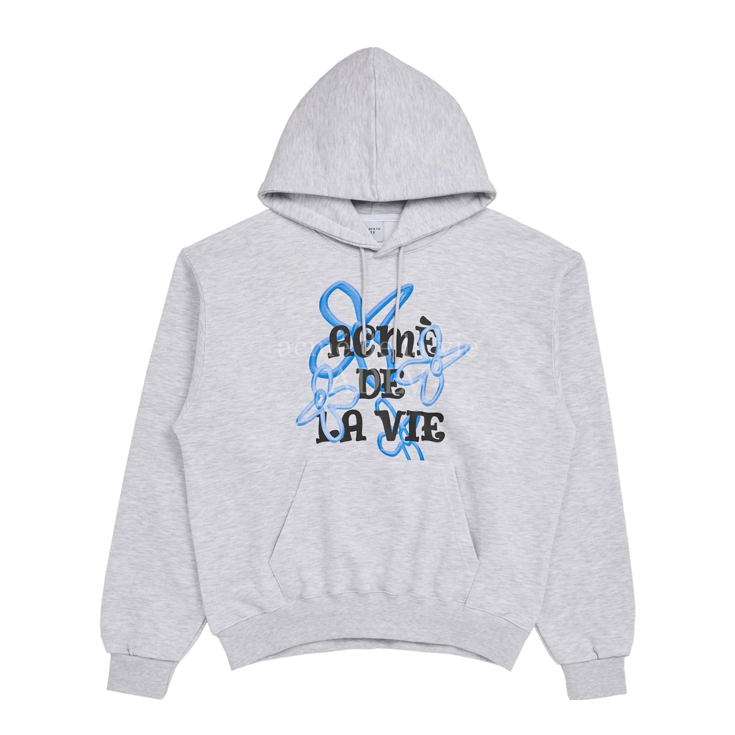 ADLV-[해외전용 상품] 3D FLOWER ARTWORK HOODIE MELANGE