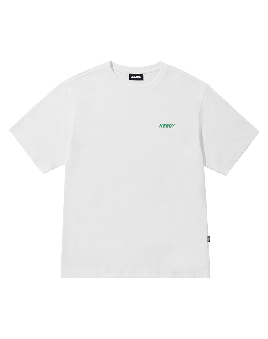 韓國 NERDY - Essential Short Sleeve T-Shirt White