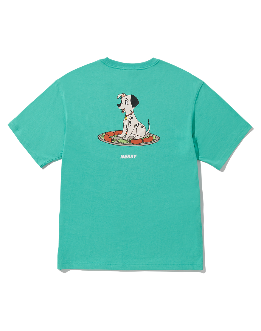 韓國 NERDY - Disney X Nerdy Sausage Short Sleeve T-Shirt (2color)