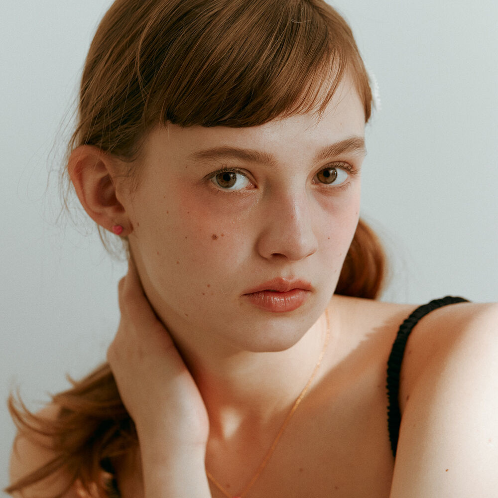 韓國VINTAGE HOLLYWOOD - Vivid Heart Earrings (2color)