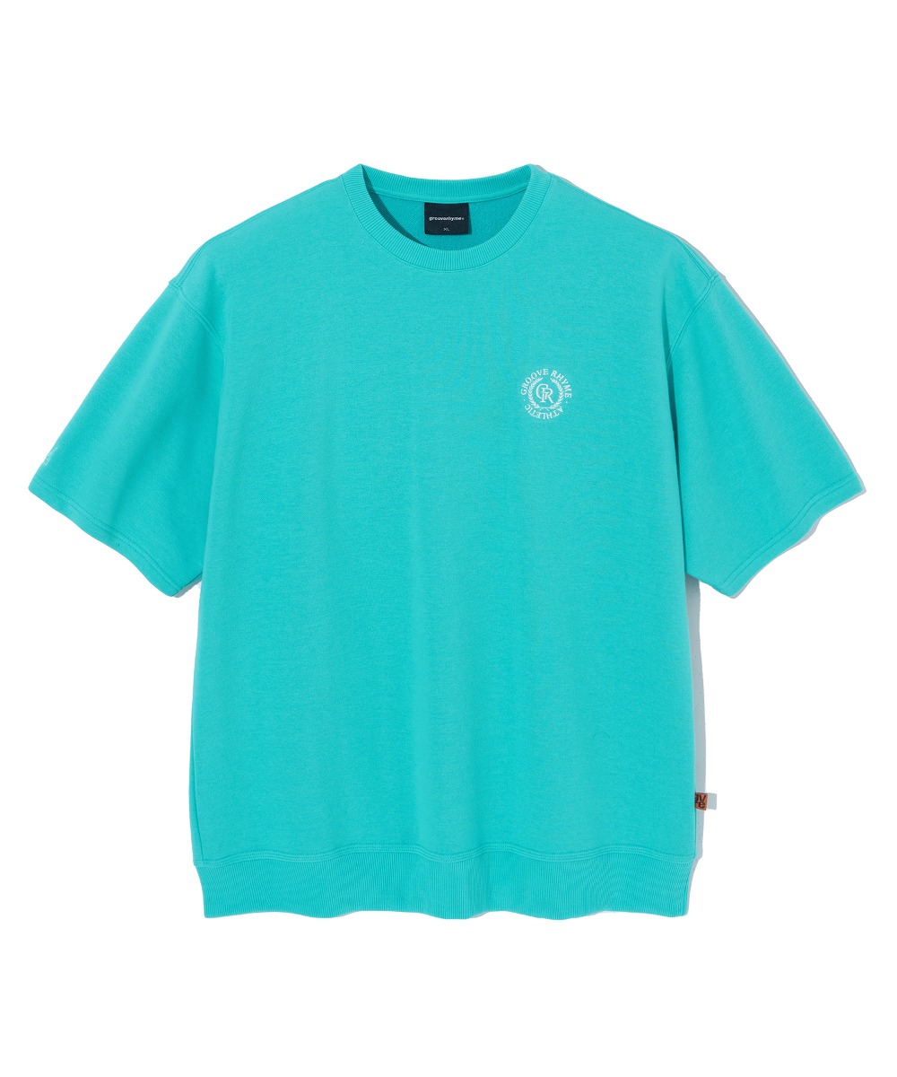 韓國GROOVE RHYME - COMFY SWEAT T-SHIRTS (MINT)