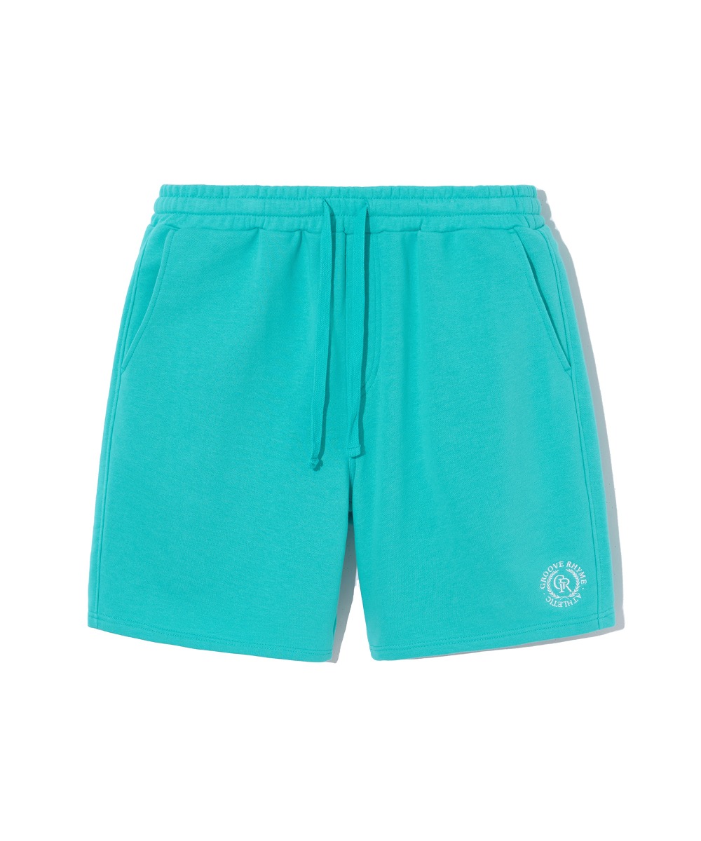 韓國GROOVE RHYME - COMFY SWEAT SHORTS (MINT)