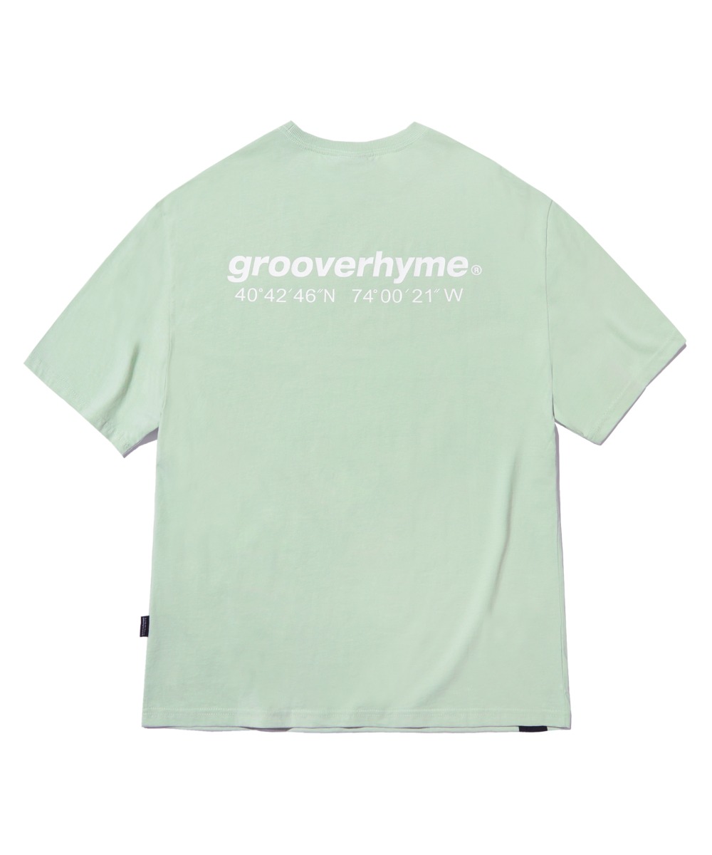 韓國GROOVE RHYME - NYC LOCATION T-SHIRT (MINT) 
