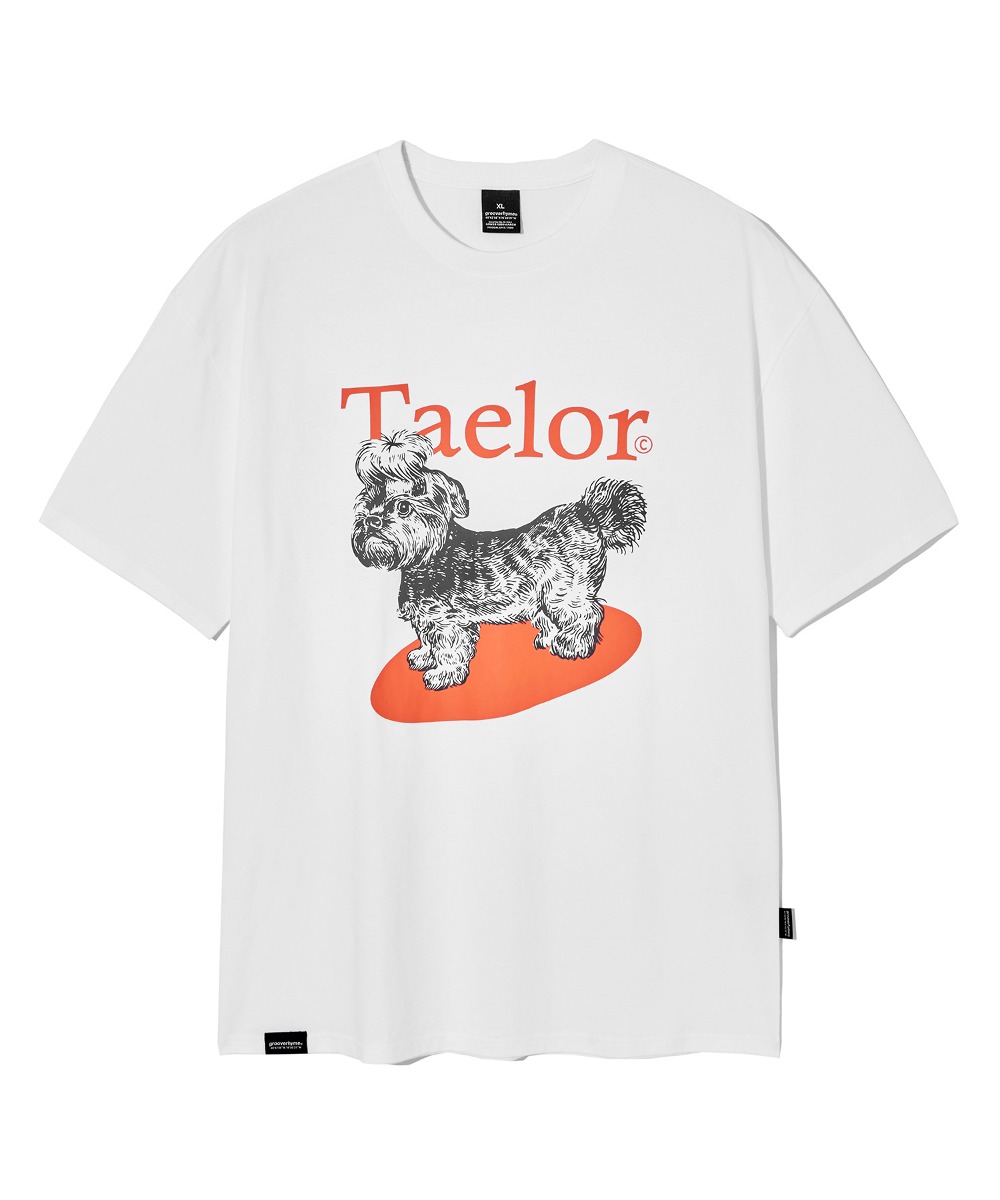 韓國GROOVE RHYME - TAELOR SERIES SHIHTZU T-SHIRTS (ORANGE) 
